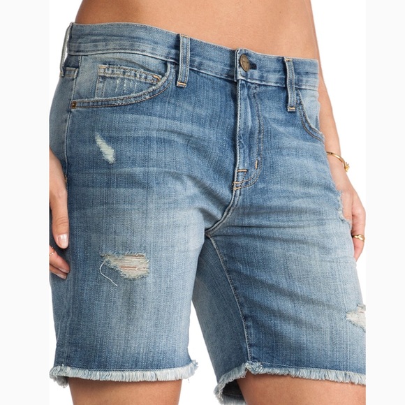 current elliott denim shorts